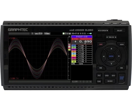 Bộ ghi dữ liệu 20 kênh GRAPHTEC GL860