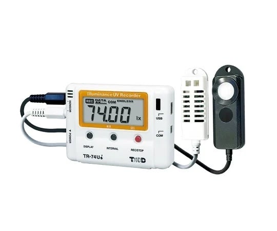 Máy ghi dữ liệu UV/ Độ chiếu sáng/ Nhiệt độ/ Độ ẩm TANDD (T&D) TR-74Ui