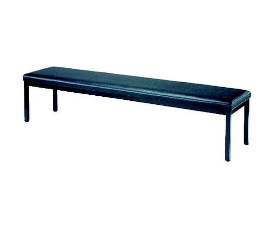 TRUSCO NAKAYAMA TMC-1844BK Lobby Chair Without back (1800 x 420 x 420H, black)