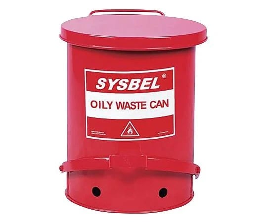 Sysbel WA8109300 Fire-Resistant Trash Box (33.1L, φ350×460mm)