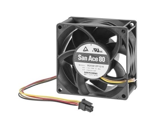 Quạt hướng trục (48VDC/ DC, 80 x 80 x 38mm) SANYO DENKI 9GV0848P1G19
