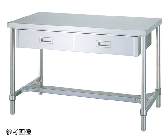 Shinko Co., Ltd WDH-1506<span>0 Stainless Ste</span>el Workbench (H Frame Type) 600 x 1500 x 800mm
