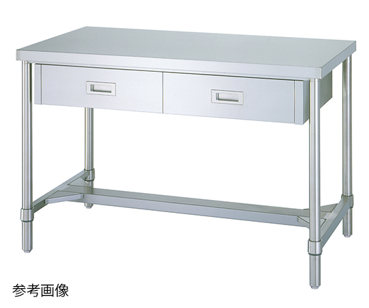 Shinko Co., Ltd WDH-1507<span>5 Stainless Ste</span>el Workbench (H Frame Type) 750 x 1500 x 800mm