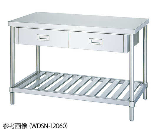 Shinko Co., Ltd WDSN-15090 Workbench With Drawers Duckboard Type 900 x 1500 x 800mm