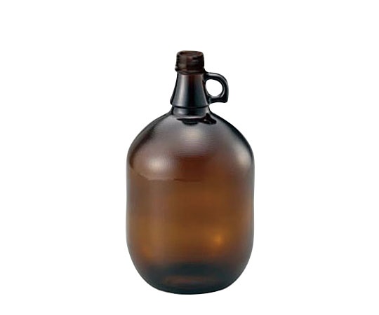 AS ONE 2-9758-02 Gallon Bottle Unwashed 6 Pcs