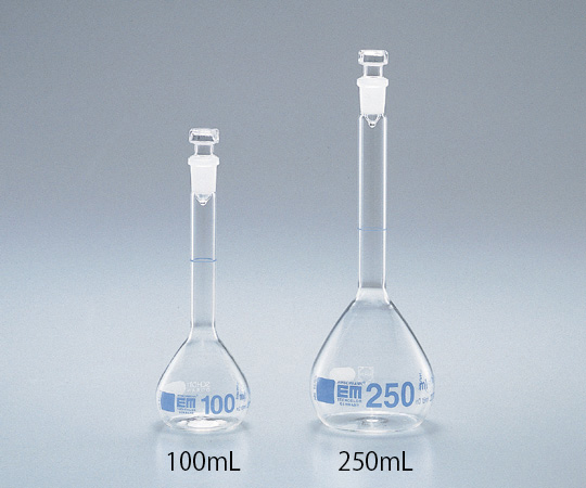 AS ONE 5-5363-04 2820275 EM Euro Volumetric Flask With Ground-In Stopper 50mL