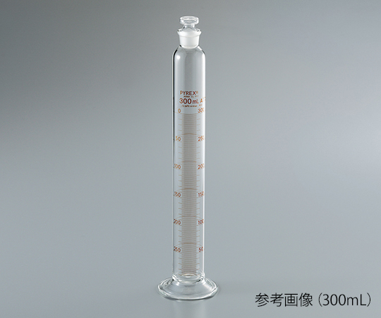 Corning Incorporated 3002JIS-50 PYREX (R) JIS Graduated Cylinder With Plug 50mL