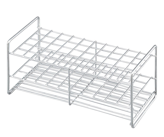 AS ONE 1050M Stainless Steel Test Tube Stand Array: 5 x 10 Size: 11mm 10‐50M