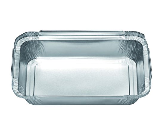 AS ONE 3-8506-02 Aluminum Container (Square Type) 500mL 60 Pieces