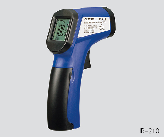 CUSTOM corporation IR-210 Radiation Thermometer (-50 to +330oC, 0.1oC)