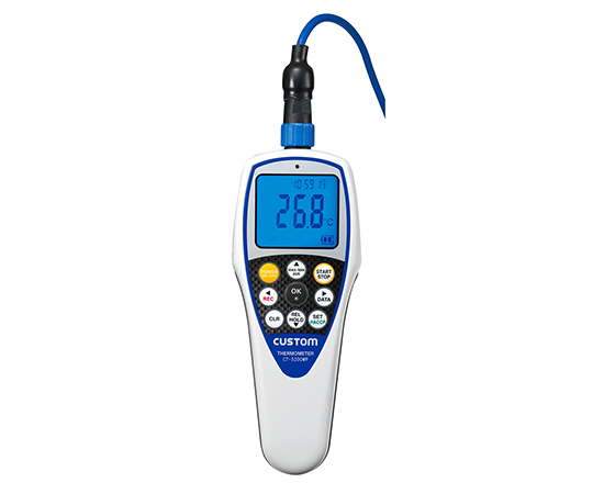CUSTOM corporation CT-5200WP Waterproof Digital Thermometer With Timer Function -199.9 to +1370oC