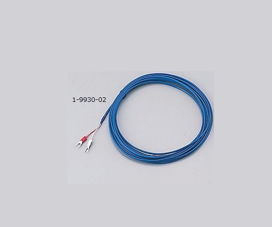 AS ONE 1-9930-02 DJ-K-BL-5m-Y Coated Thermocouple (K Thermocouple: Duplex) Terminal