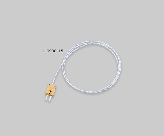 AS ONE 1-9930-15 DS-K-5m Coated Thermocouple (K Thermocouple: Duplex)