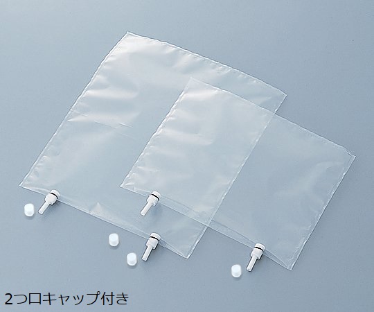 AS ONE 1-6663-12 F2S Sampling Bag Two Opening Cap 2L