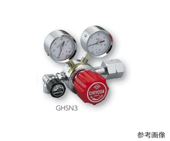 CHIYODA SEIKI GHSN3-H2 Precision Pressure Regulator SRS-HS-GHSN3-H2 (15MPa, 0.1 - 0.6MPa)