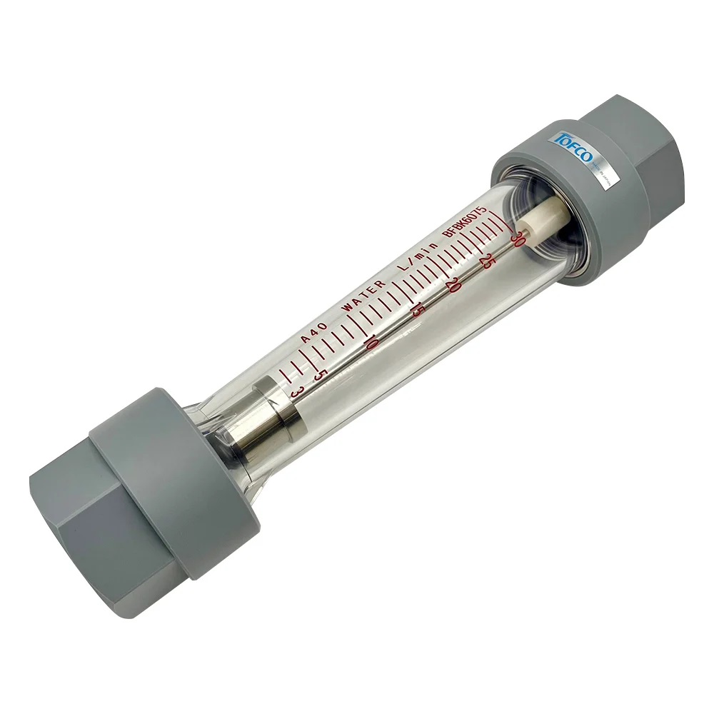 TOFLO FC-A40-11-B30-04 Flow Meter (Acrylic Taper Pipe) 11-B30 (3 - 30 L/min)