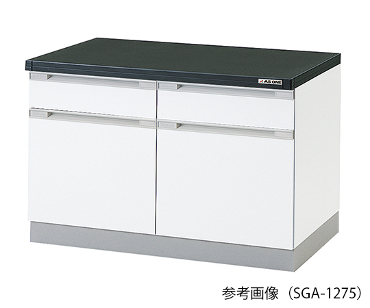 AS ONE 3-5813-28 SGA-3075 Side Laboratory Bench Wooden Type (3000 x 750 x 800mm)