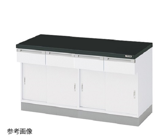 AS ONE 1-4898-23 SHA-1875R Side Laboratory Bench (Wooden Type, Sliding Door Type) 1800 x 750 x 800mm