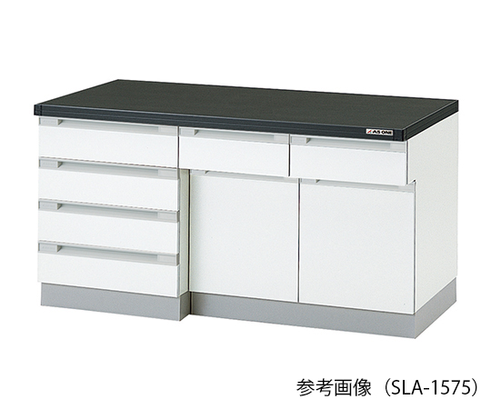 AS ONE 3-5827-22 SLA-1575 Side Laboratory Bench (Wooden Type) 1500 x 750 x 800mm