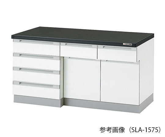 AS ONE 3-5827-23 SLA-1875 Side Laboratory Bench (Wooden Type) 1800 x 750 x 800mm