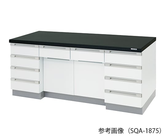 AS ONE 3-4186-11 SQA-1890 Side Laboratory Bench Wooden Type (1800 x 900 x 800mm)