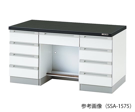AS ONE 3-5831-21 SSA-1575 Side Laboratory Bench (Wooden Type) 1500 x 750 x 800mm