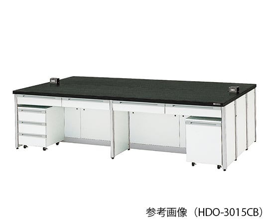 AS ONE 3-7855-03 HDO-3015CB Central Laboratory Bench Frame Type (3000 x 1500 x 800mm)