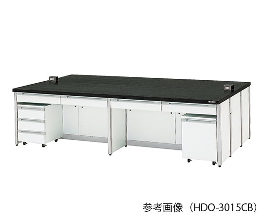 AS ONE 3-7855-04 HDO-3615CB Central Laboratory Bench Frame Type (3600 x 1500 x 800mm)