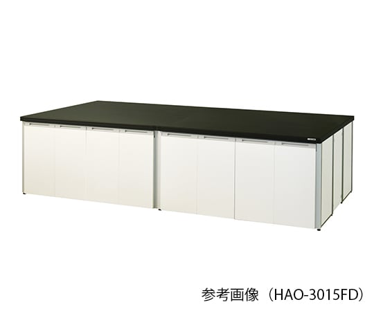 AS ONE 3-7739-04 HAO-3615FD Central Laboratory Bench (Frame Type With Folding Door) 3600 x 1500 x 800mm