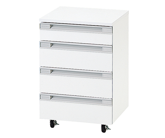 AS ONE 3-5838-11 4H Mobile Unit 4 Drawers