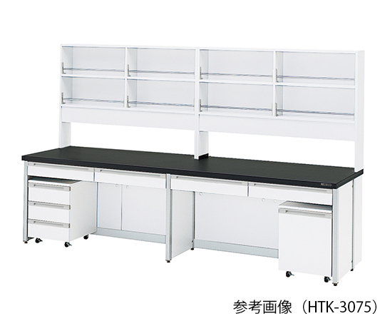 AS ONE 3-5836-22 HTK-2475 Side Laboratory Bench (Frame Type) 2400 x 750 x 800/1800mm