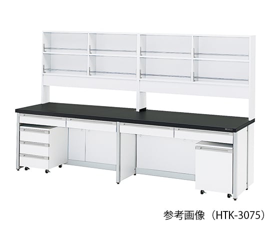 AS ONE 3-5836-24 HTK-3675 Side Laboratory Bench (Frame Type) 3600 x 750 x 800/1800mm