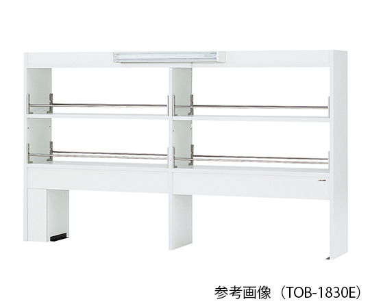 AS ONE 3-4584-11 TOB-930E Reagent Shelf (Double-Sided Type With LED Light) 900 x 300 x 1070mm