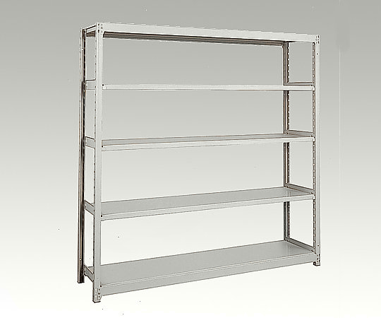 AS ONE 3-1314-03 MS6545-4K Light Medium Weight Boltless Rack 4 Stages 1460 x 450 x 1800 (Load Capacity 200kg/Shelf)