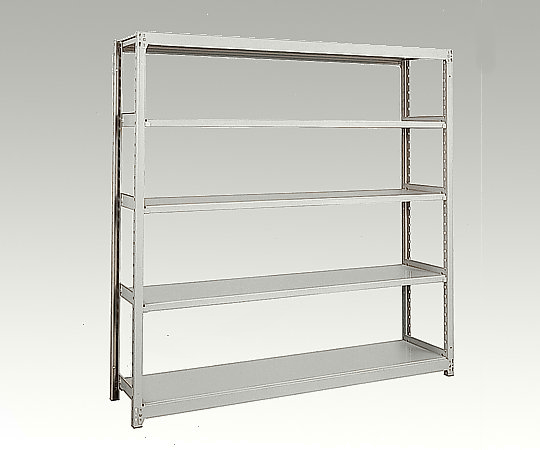 AS ONE 3-1314-08 MS7645-4K Light Medium Weight Boltless Rack 4 Stages 1760 x 450 x 2100 (Load Capacity 200kg/Shelf)