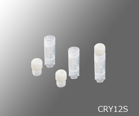 AS ONE 3-6378-02 CRY12S Cryo Vial Inner Screw Cap 2mL Independent Set, 50 pcs