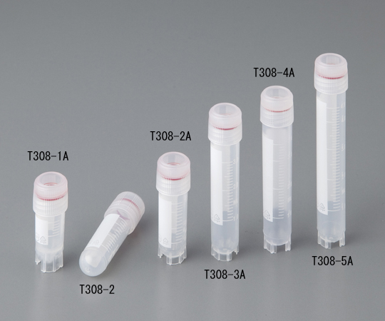 Thermo Fisher Scientific K.K T308-1A Cryo Vial 1.2mL (Outer Screw, Self-Standing Type)