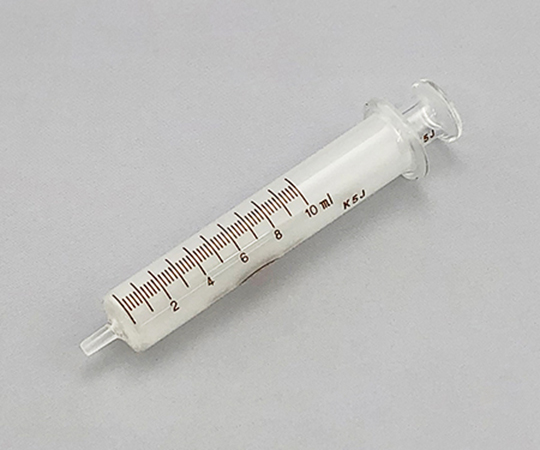 TSUBASA INDUSTRY (AS ONE 2-5636-05) White Hard Injection Syringe 10mL