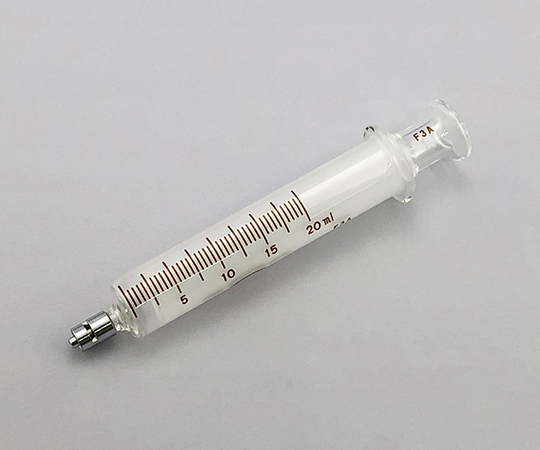 TSUBASA INDUSTRY (AS ONE 1-6187-06) VAN White Hard Injection Syringe Lock Tip 20mL