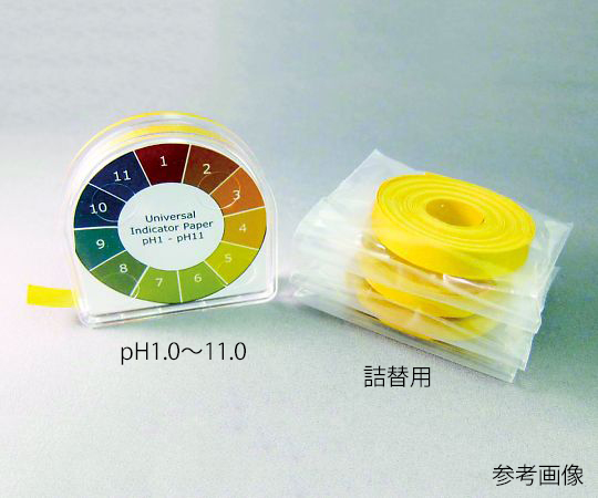 AS ONE 3-8945-12 pH Test Paper pH 1.0 to 14.0 Refill 3 Rolls