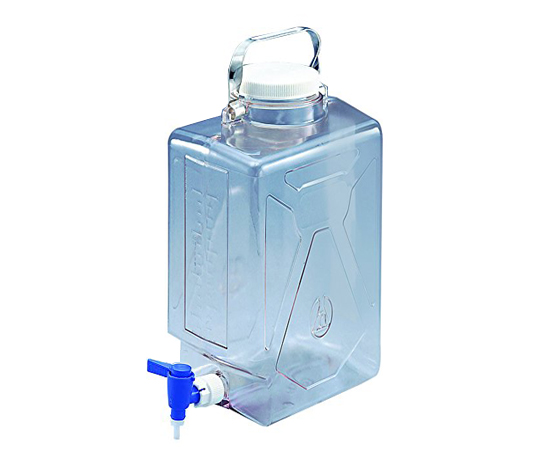 Chai Nalgene polycarbonate (9L, vuông, có vòi, trong suốt) Nalgene 2322-0020