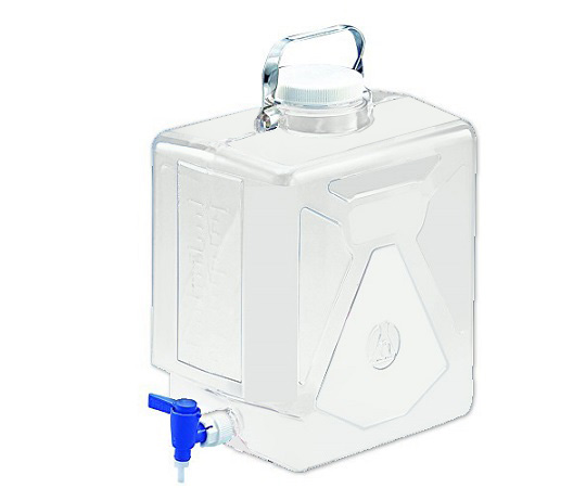 Chai Nalgene polycarbonate (20L, vuông, có vòi khóa, trong suốt) Nalgene 2322-0050