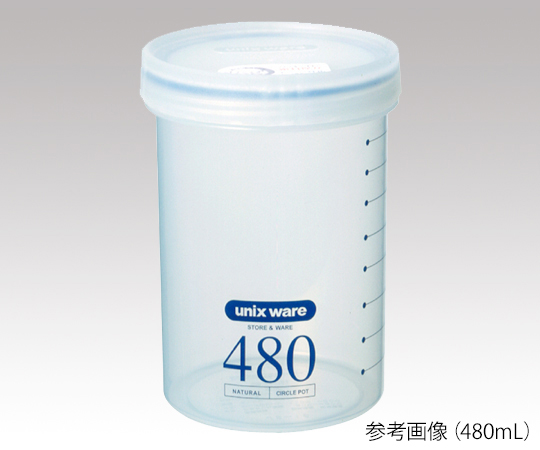 Hộp nhựa PP (polypropylene) tròn 1450mL ASVEL PS-35