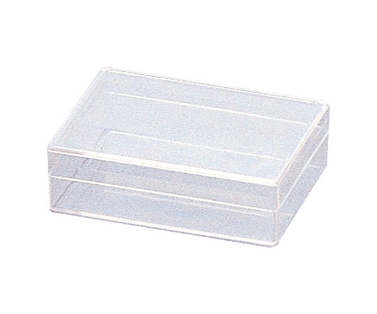 AS ONE 1-4698-05 Type 5 PS (Polystyrene) Square Box 10 Pcs 100 x 65 x 28mm