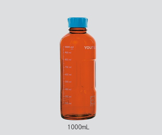 Chai thủy tinh (1000mL, màu nâu, nắp vặn tiện ích) SCHOTT DURAN 017320-1000A