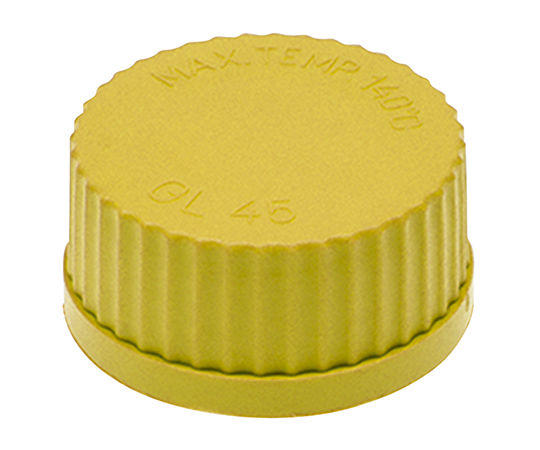 AS ONE 3-9795-02 Screw-Top Bottle Cap Yellow GL45