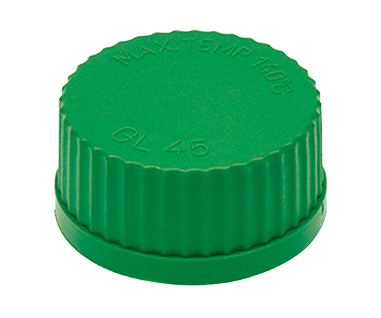 AS ONE 3-9795-03 Screw-Top Bottle Cap Green GL45