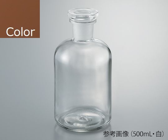 AS ONE 3-9178-02 6.32414E+11 Narrow-Mouth Reagent Bottle Brown 100mL