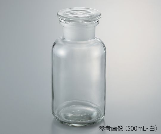 Chai thuốc thử miệng rộng màu trắng 100mL AS ONE 3-9175-02 6.32414E+11