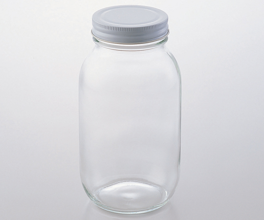 AS ONE 1-4984-01 M-450 Wide-Mouth Glass Bottle 484.5mL Except for Cap 30 Pcs